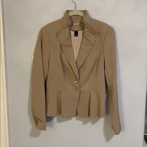 Tan blazer
